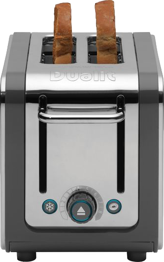 Architect 2 Slice Toaster Grey Stainless Steel