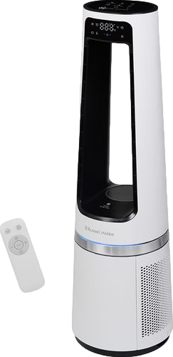 Hot & Cool Bladeless Tower Fan White