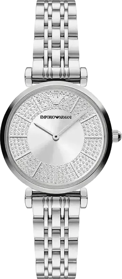 Gianni T Bar Women's Watch 32.0mm Silver Dial Stainless Steel