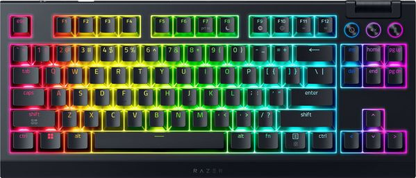 BlackWidow V4 Tenkeyless HyperSpeed Wireless Mechanical Gaming Keyboard Black