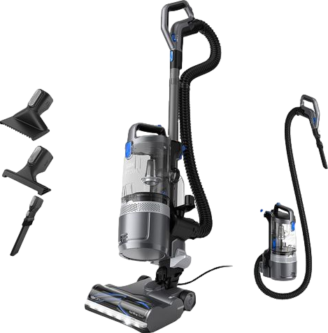 LiftOut Pet Upright Bagless Vacuum Cleaner Graphite & Blue