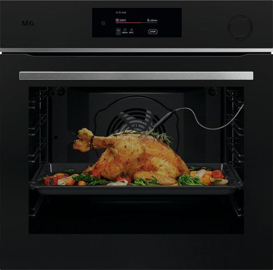 7000 MealAssist Electric Pyrolytic Oven Black