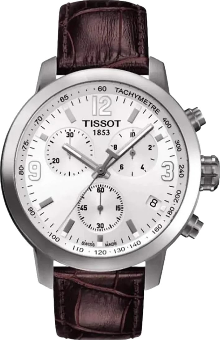 PRC 200 Men's Watch 42mm White Dial Leather