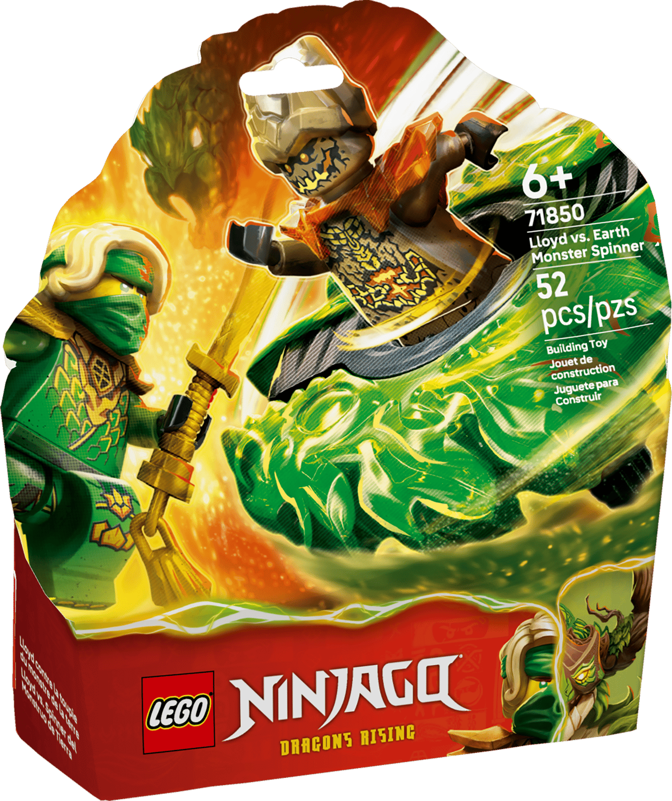 LEGO Ninjago Lloyd vs. Earth Monster Spinner thumbnail