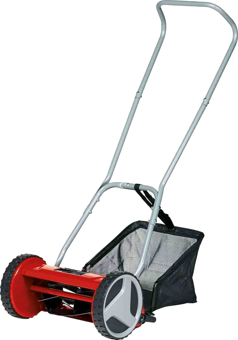 Cylinder Hand Push Lawnmower 30cm Gc hm 300 Red