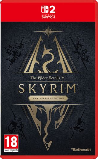 Switch 2 The Elder Scrolls V Skyrim Anniversary Edition