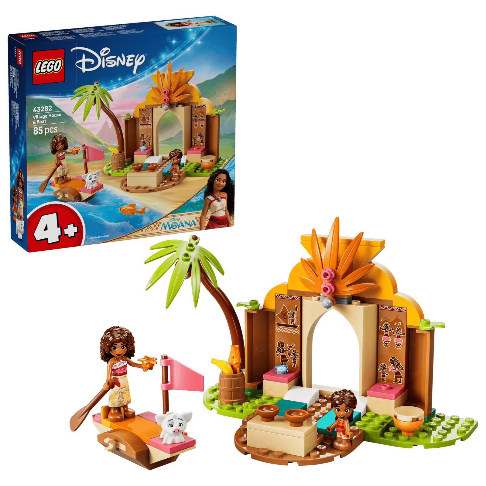 LEGO Disney Moana Village House & Boat thumbnail