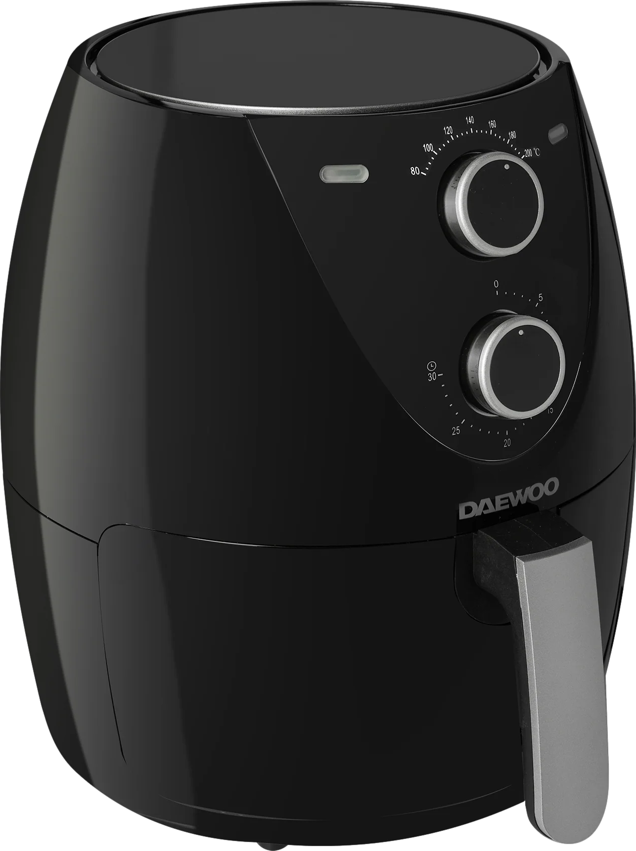 4L Single Drawer Air Fryer with Dials