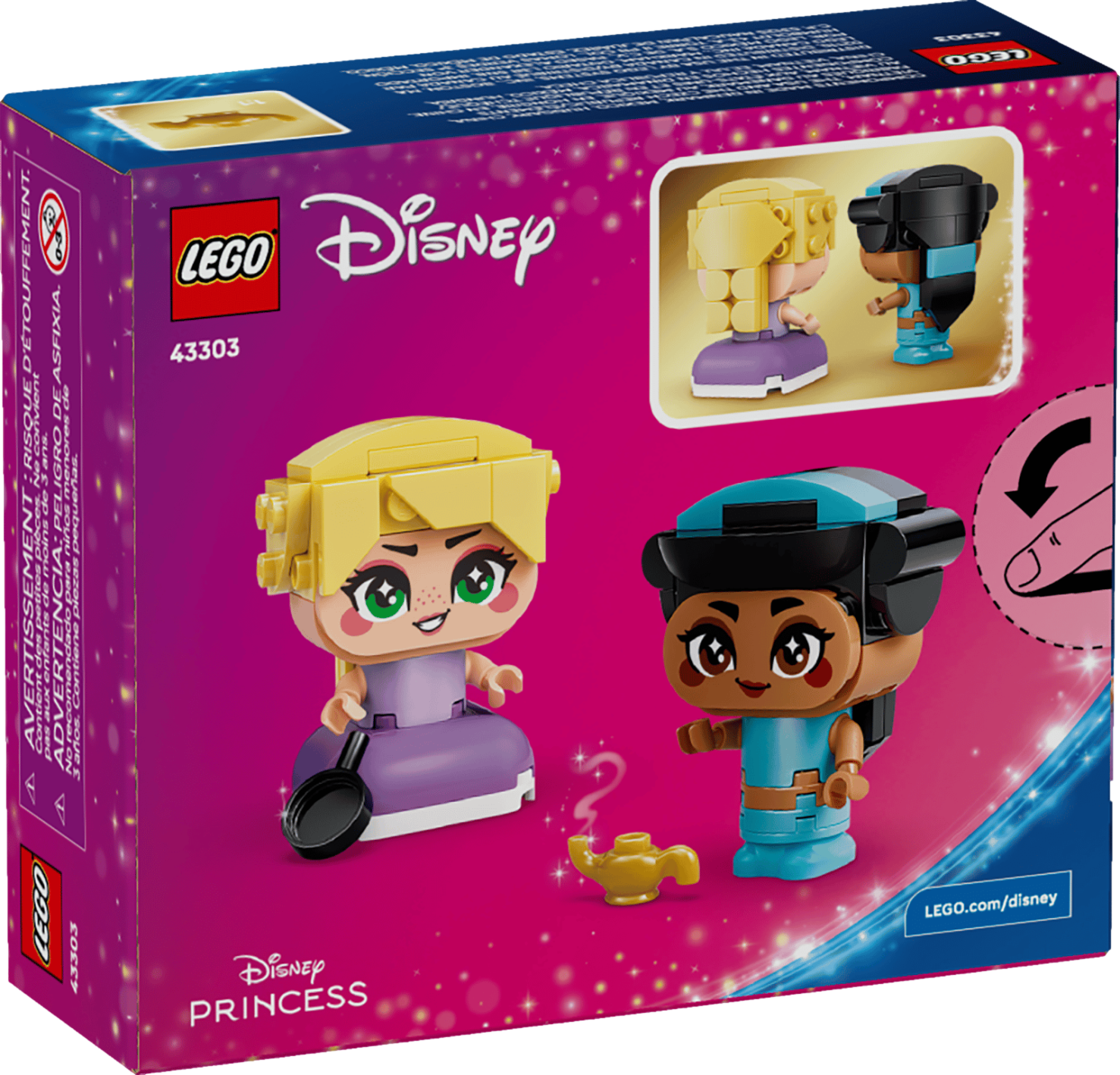 LEGO Disney Mini Jasmine & Rapunzel thumbnail