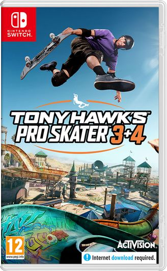 Switch Tony Hawk's Pro Skater 3+4