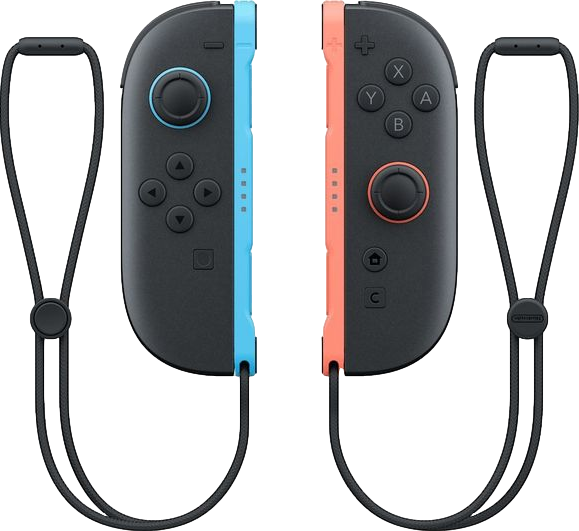 Switch Joy Con 2 Wireless Controllers Red & Blue