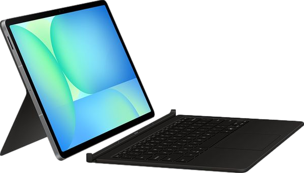 Galaxy Tab S10 FE+ AI Book Cover Keyboard Case Black