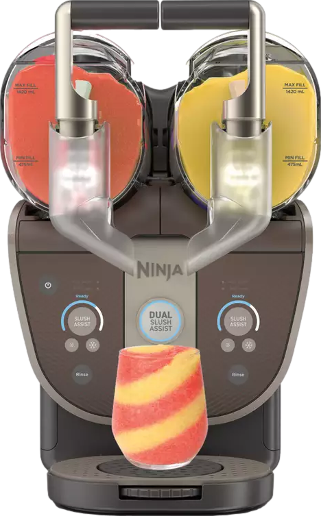 SLUSHi Twist Frozen Drink Maker Mocha