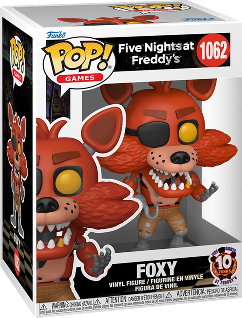 Pop! Games Five Nights at Freddy's 10th Anniversary Foxy Vinyl Figure