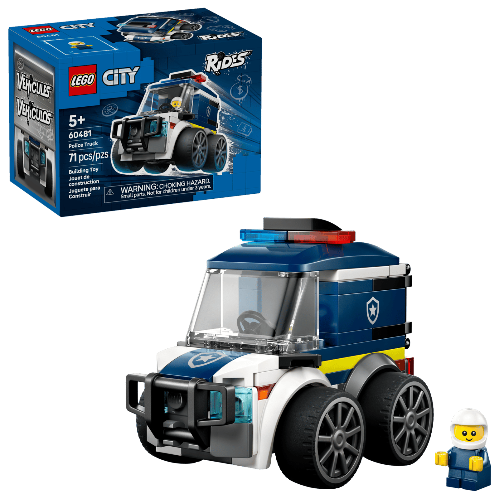 LEGO City Rides Police Truck thumbnail