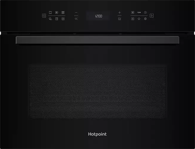950W Built In Microwave Black