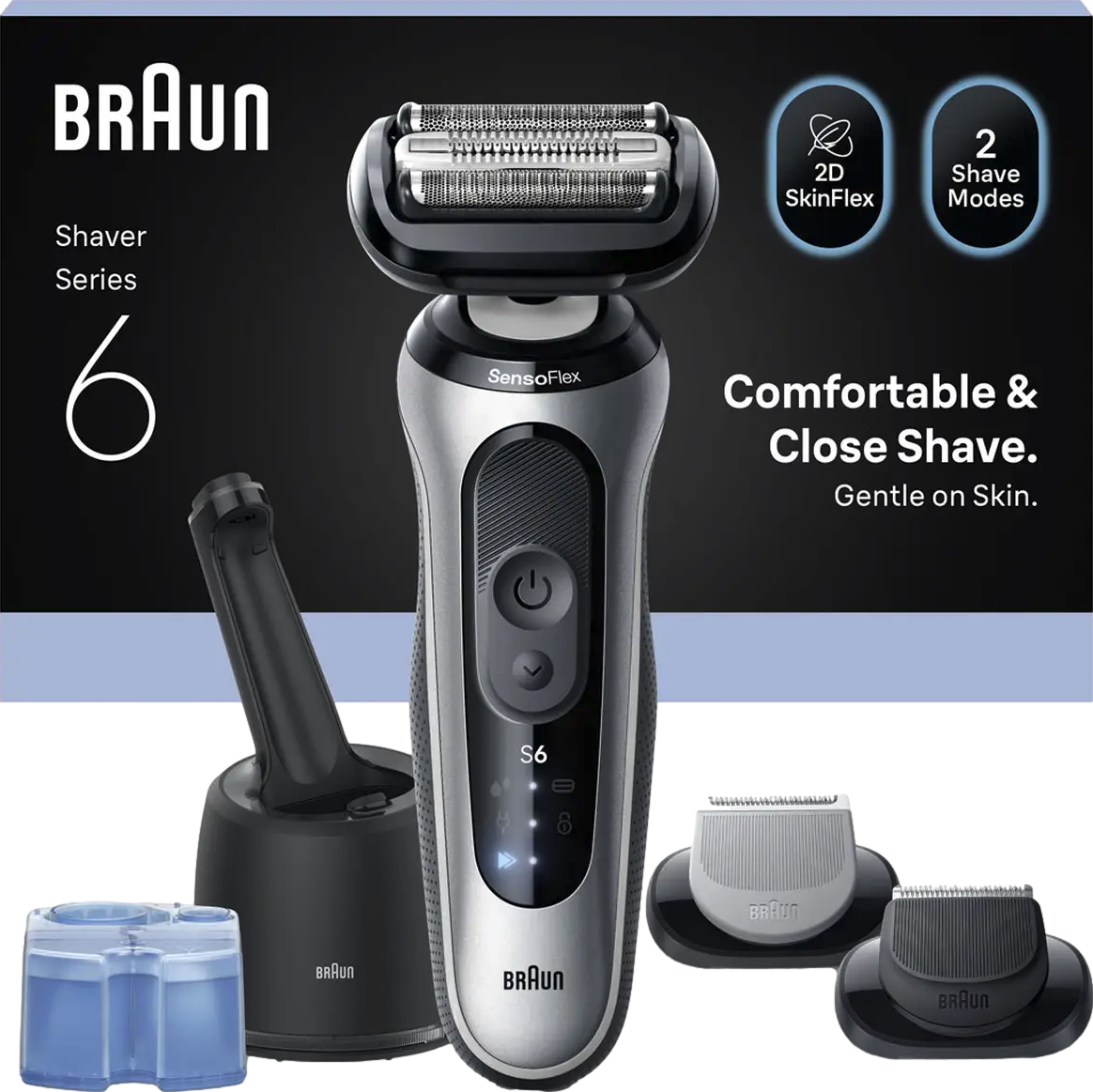 Wet & Dry Foil Electric Shaver with SmartCare Centre