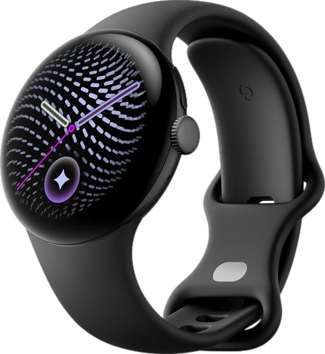 Pixel Watch 5 Wi-Fi Matte Black Aluminium Case with Obsidian Active Band 41mm