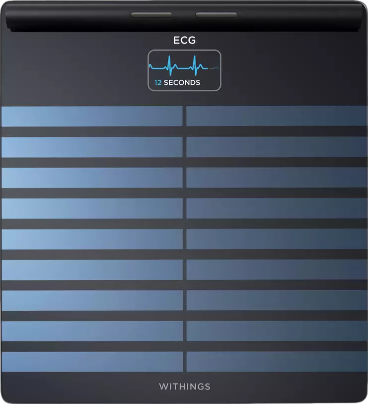 Body Scan Bathroom Scale Black