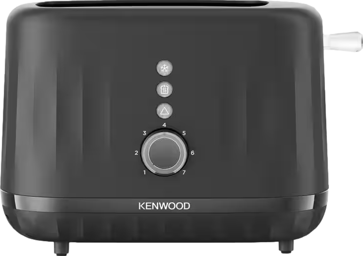 Ripple Midnight Black Toaster