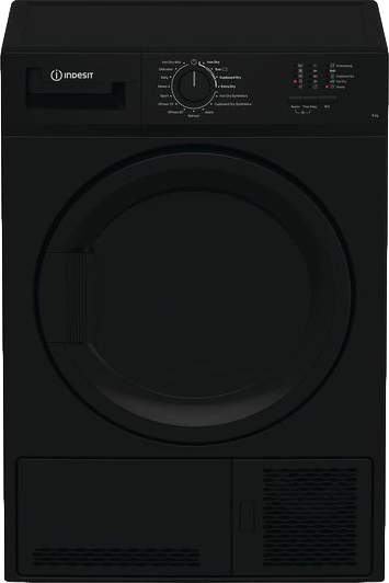 C YD C82 BBGL UK 8kg Condenser Tumble Dryer Black