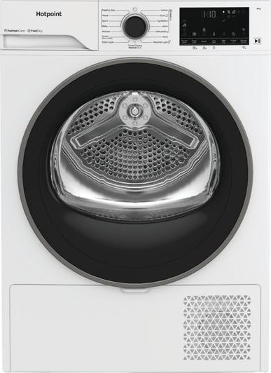 FabricCare C HD 84M WBS UK WiFi-enabled 8kg Heat Pump Tumble Dryer White