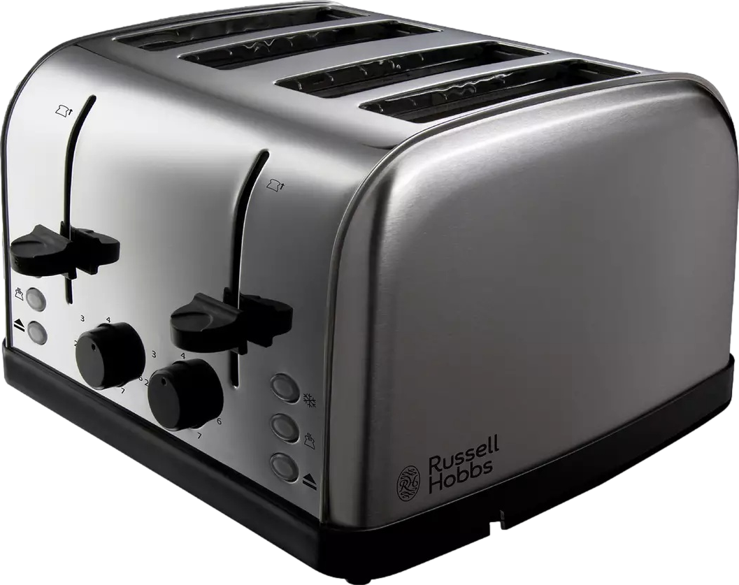 Worcester 4 Slice Toaster S/Steel