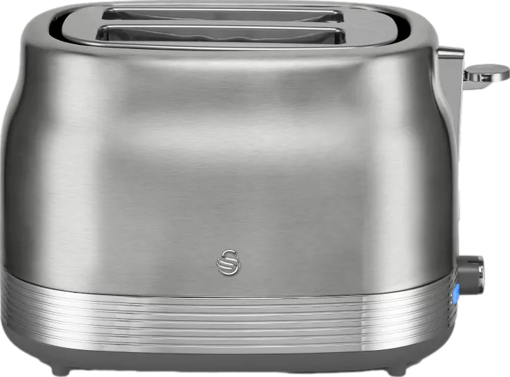 Retro 2 Slice Toaster Stainless Steel