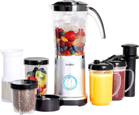 4-in-1 Blender Silver