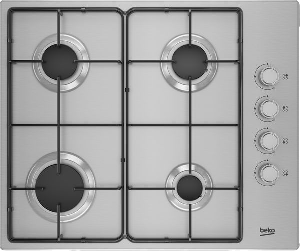 61cm Gas Hob Stainless Steel
