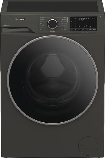 FabricCare 9kg 1400 Spin Washing Machine Manhattan Grey
