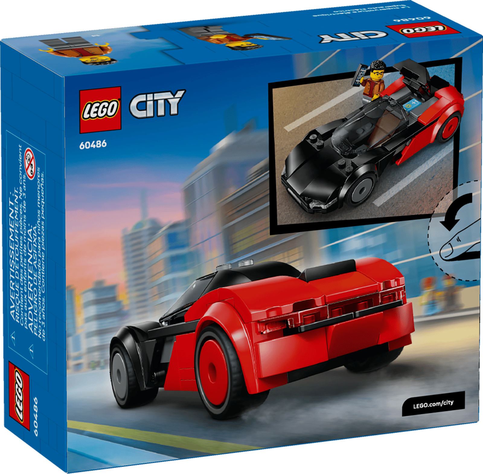 LEGO City EV Supercar thumbnail