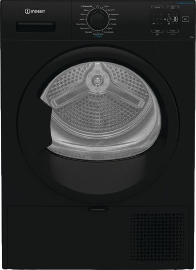8kg Heat Pump Tumble Dryer Black
