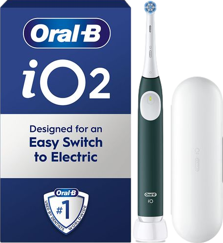 iO 2 Electric Toothbrush & Travel Case Green