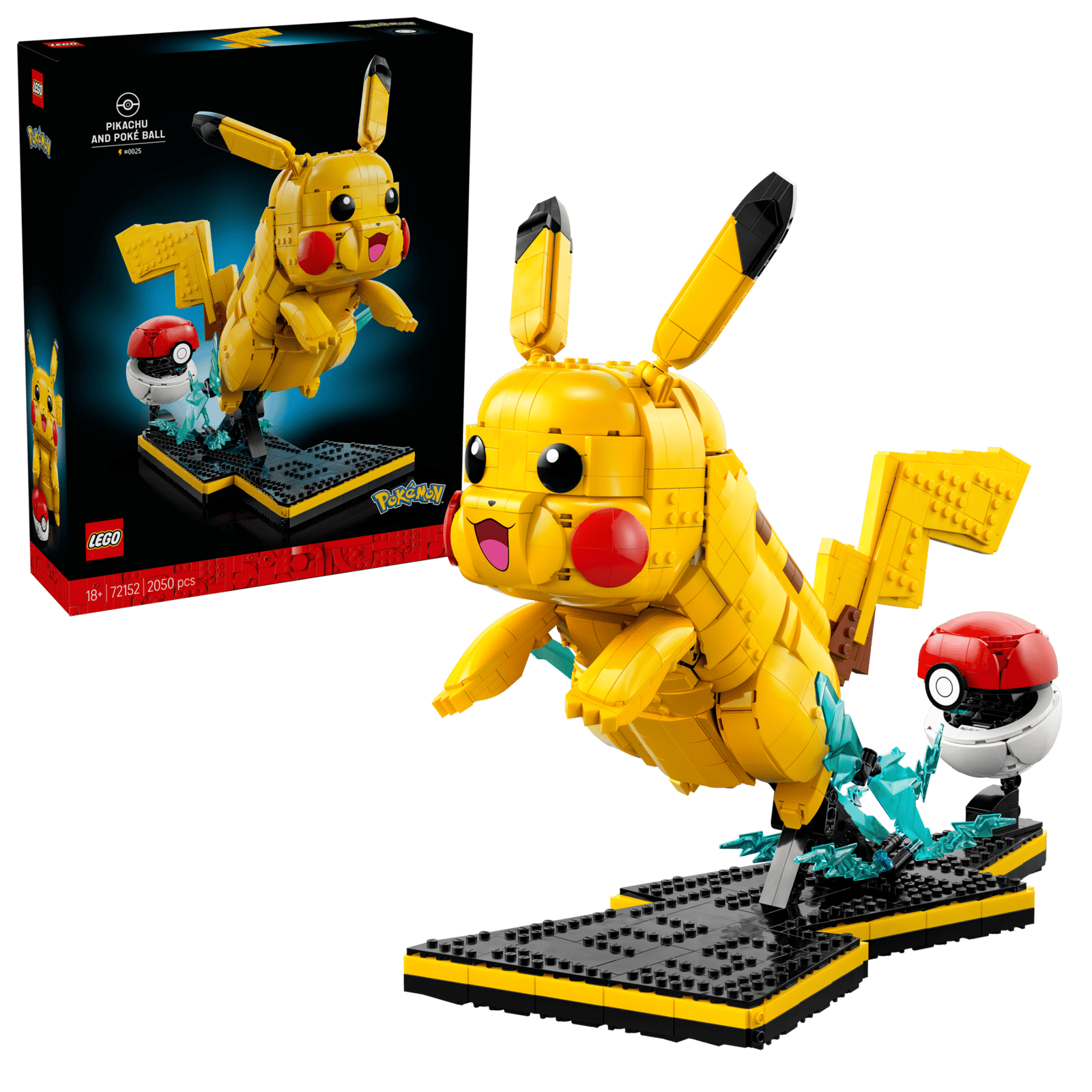 LEGO Pokémon Pikachu and Poké Ball thumbnail