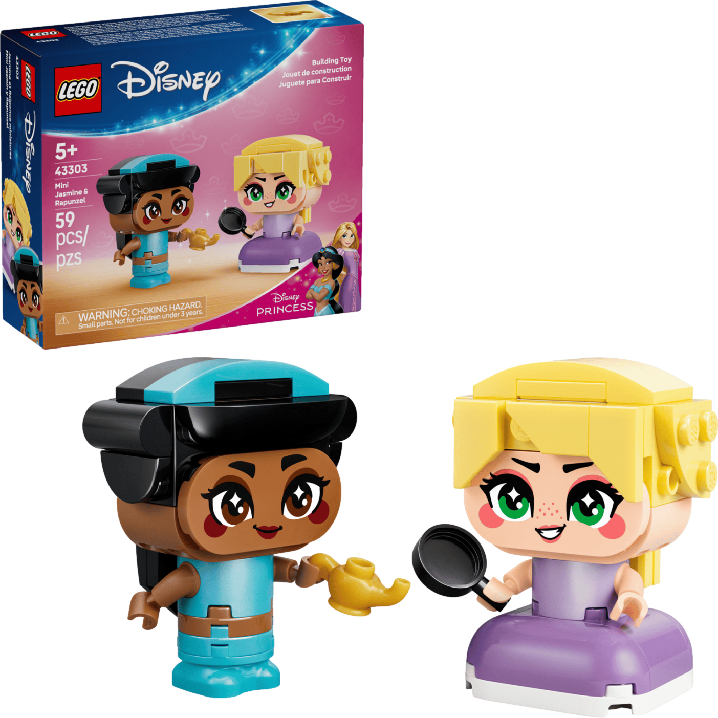 LEGO Disney Mini Jasmine & Rapunzel thumbnail