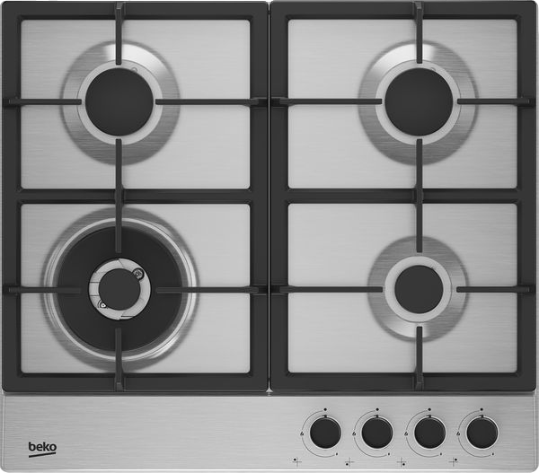 Pro 58cm Gas Hob Stainless Steel