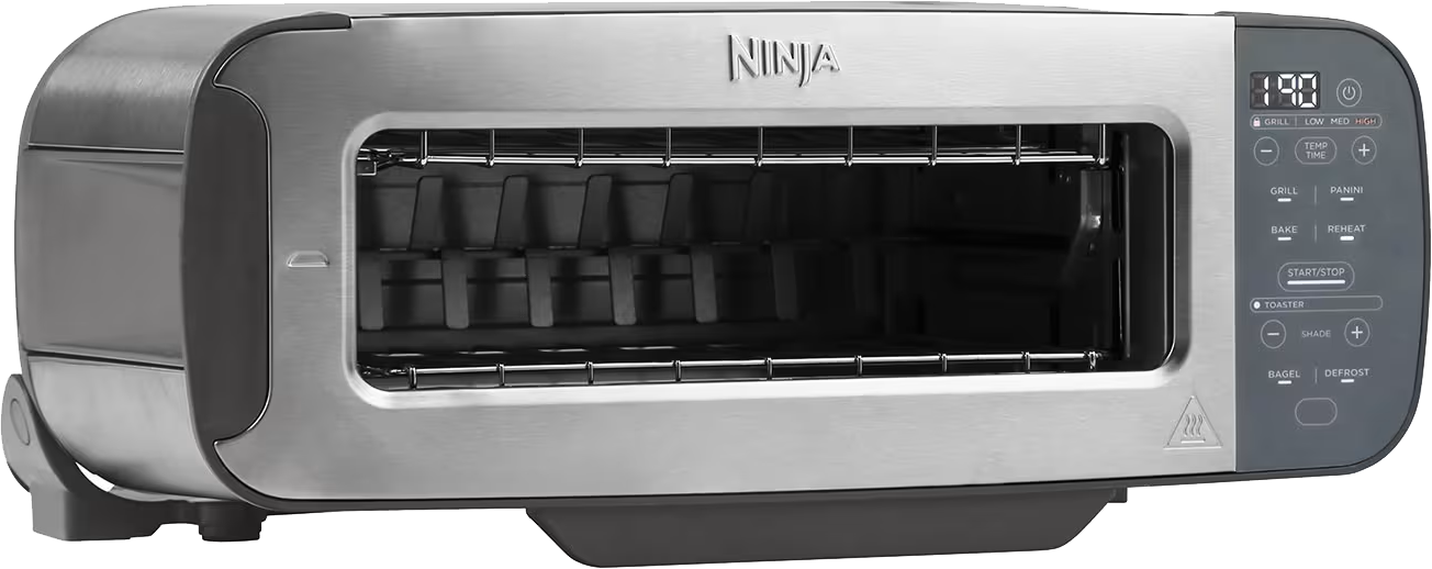 Foodi 3-in-1 Toaster  Grill & Panini Press Stainless Steel