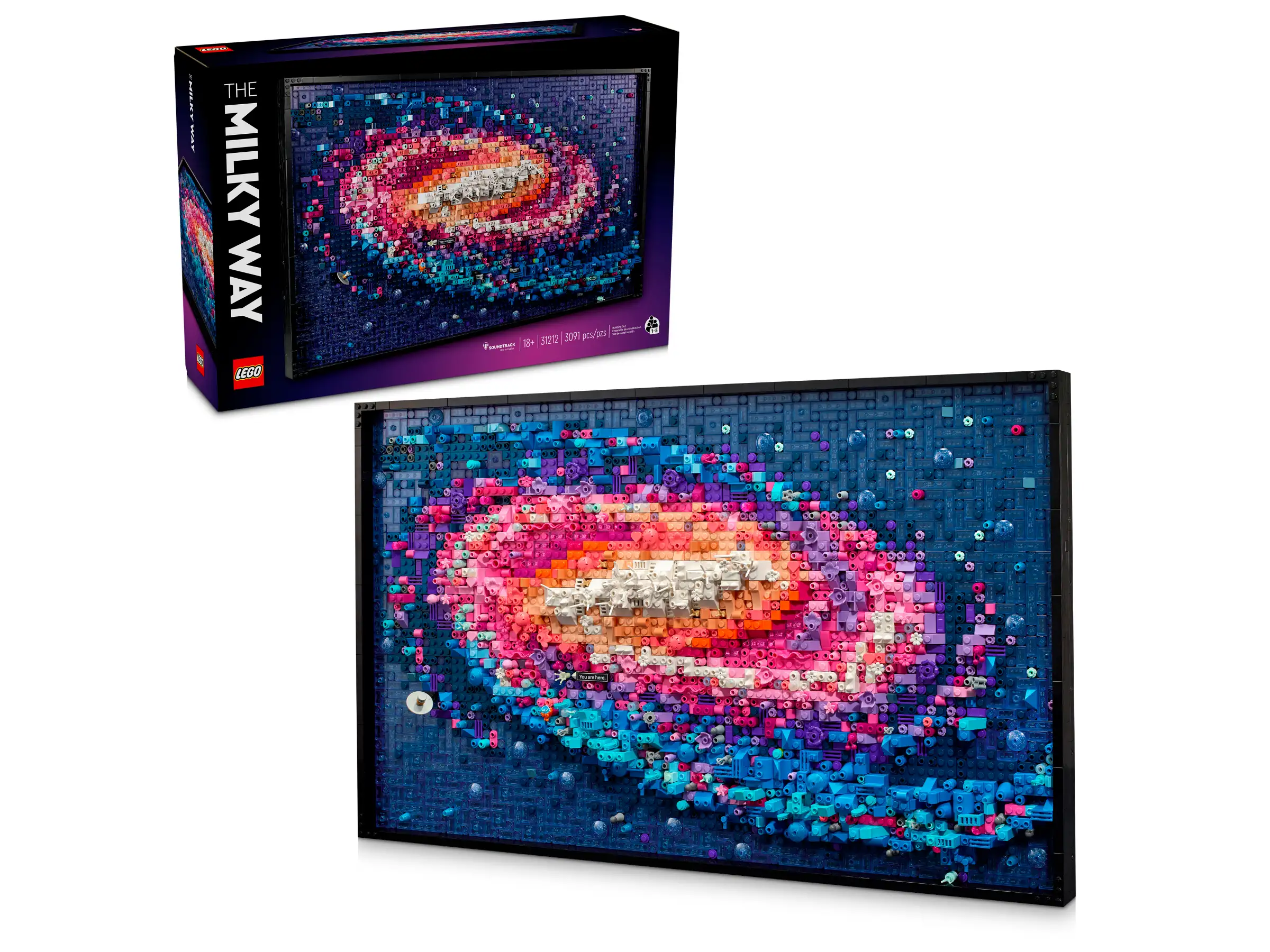 LEGO Art The Milky Way Galaxy thumbnail