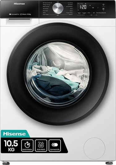 3S Series 10.5kg Washing Machine White
