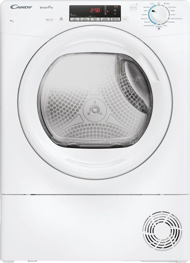 Smart Pro WiFi-enabled 9kg Condenser Tumble Dryer White