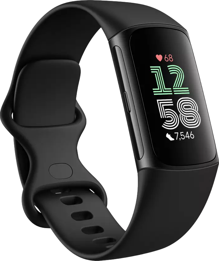 Charge 6 Fitness Tracker Obsidian