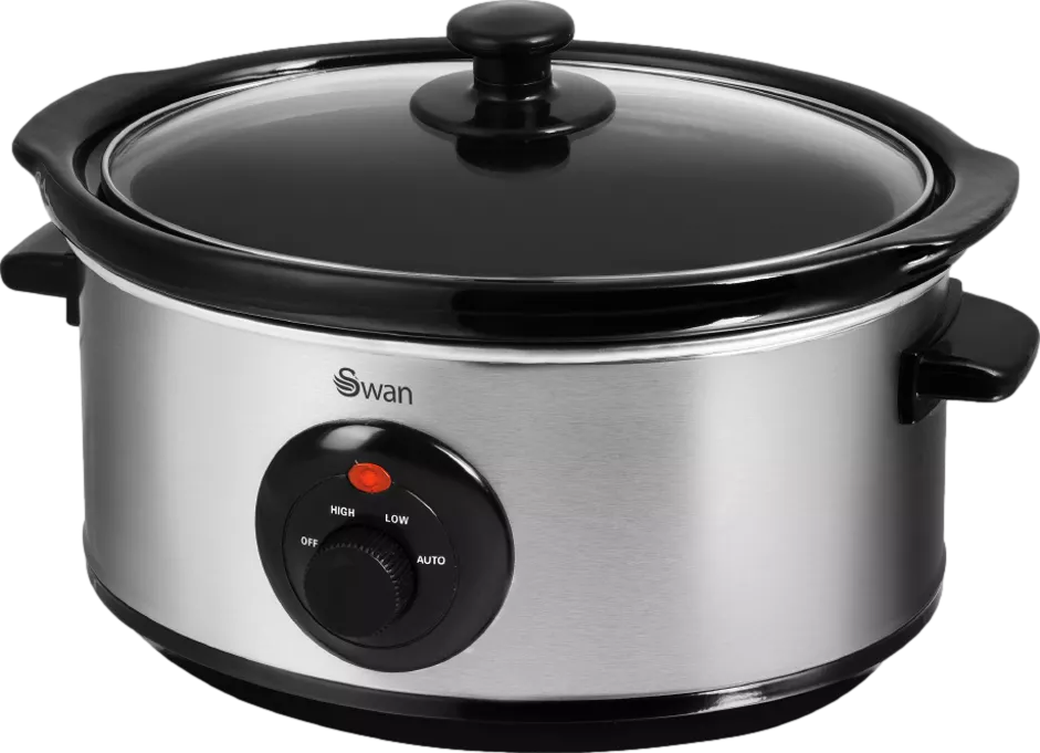 3.5 Litre Slow Cooker Stainless Steel