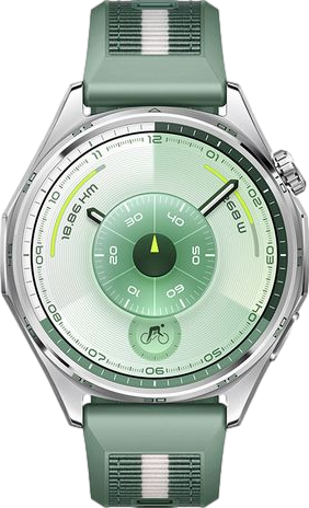 WATCH GT 6 46mm Green Woven Strap