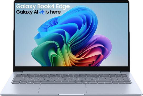 Galaxy Book4 Edge 15.6" Laptop Copilot+ PC Snapdragon X 256GB UFS Sapphire Blue