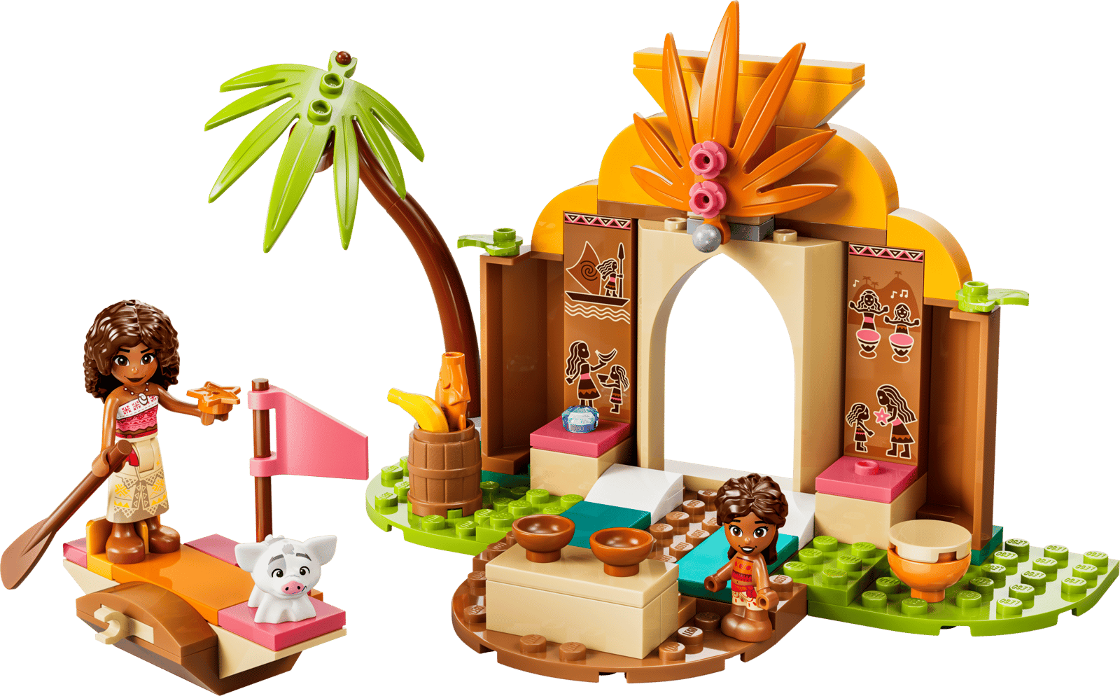 Disney Moana Village House & Boat