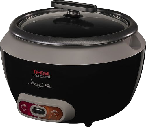 Cool Touch Rice Cooker Black