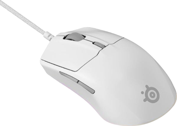 Rival 3 Gen 2 RGB Optical Gaming Mouse White