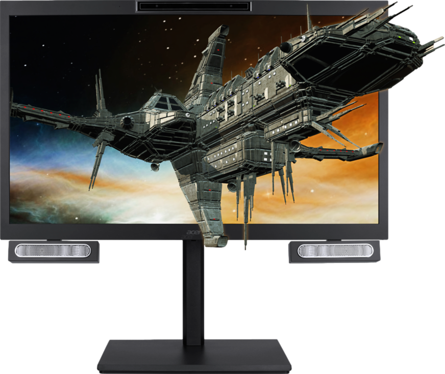 DS2 Series 27" 4K UHD 3D AMD FreeSync Pro Monitor