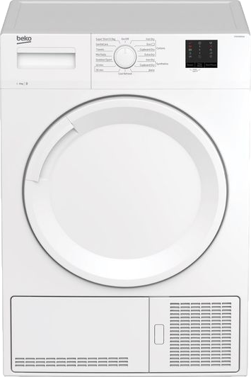 9kg Condenser Tumble Dryer White